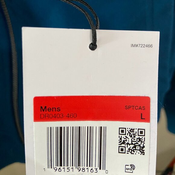 Nike Lab Men's Solo Swoosh Full-Zip Heavy Hoodie Valerian Blue L DR0403-460 NEW - Picture 10 of 13